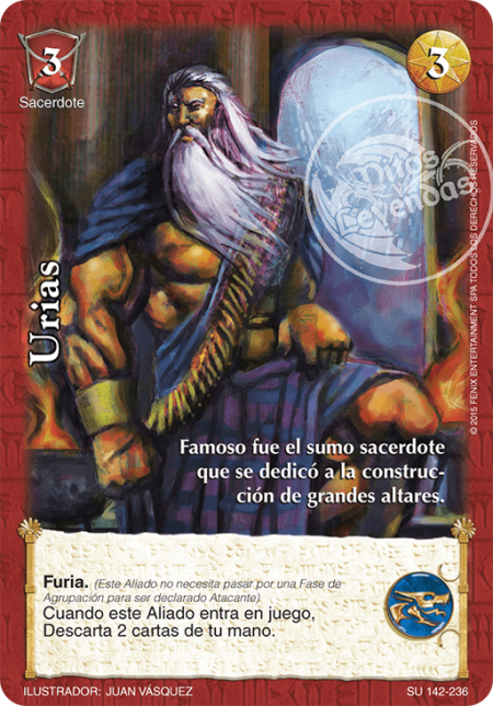(SU-142-236) Urias – Vasallo - Devastation Store | Devastation Store