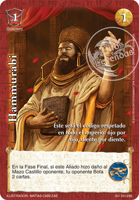 (SU-151-236) Hammurabi – Vasallo - Devastation Store | Devastation Store