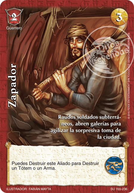 (SU-155-236) Zapador – Vasallo - Devastation Store | Devastation Store