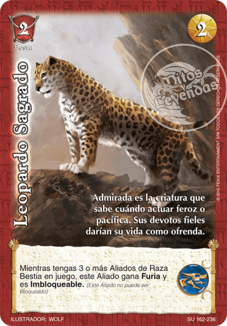 (SU-162-236) Leopardo Sagrado – Vasallo - Devastation Store | Devastation Store