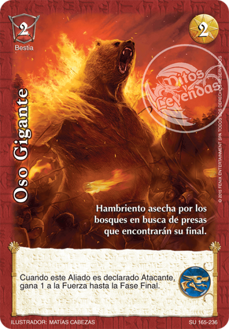 (SU-165-236) Oso Gigante – Vasallo - Devastation Store | Devastation Store