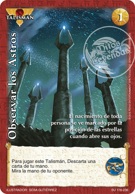 (SU-178-236) Observar los Astros – Vasallo - Devastation Store | Devastation Store