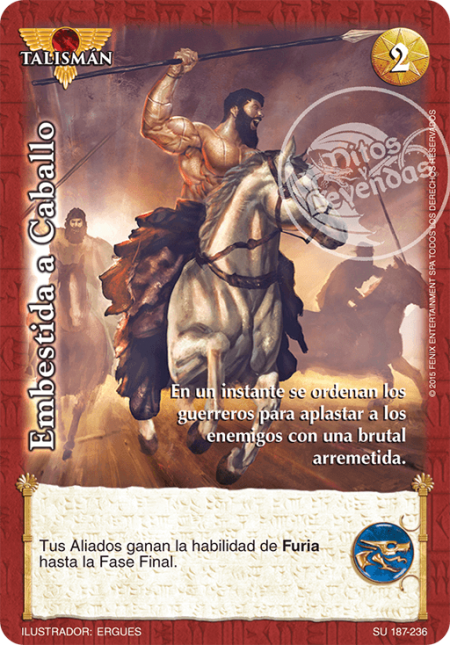 (SU-187-236) Embestida a Caballo – Vasallo - Devastation Store | Devastation Store