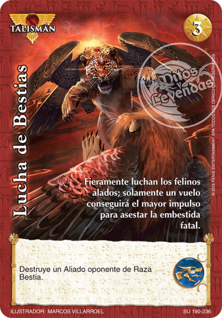 (SU-190-236) Lucha de Bestias – Vasallo - Devastation Store | Devastation Store