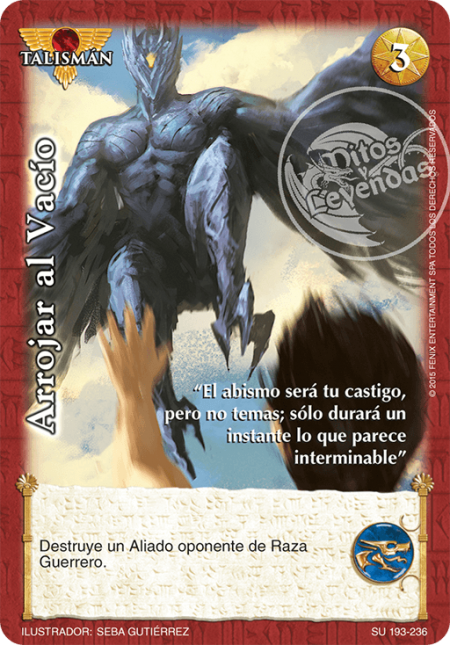 (SU-193-236) Arrojar al Vacío – Vasallo - Devastation Store | Devastation Store