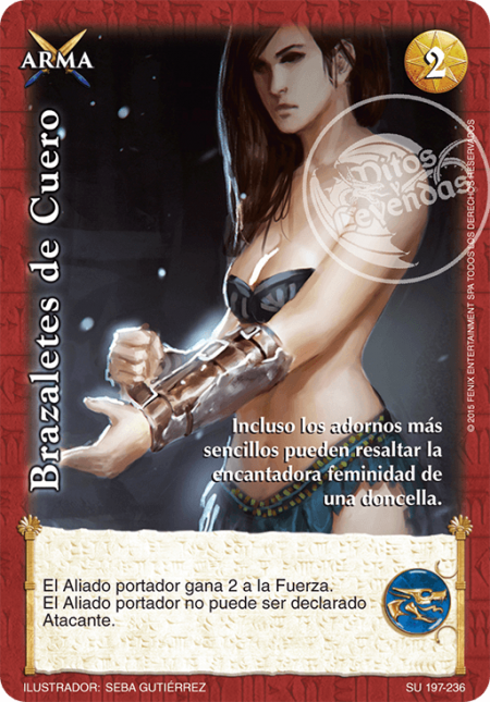 (SU-197-236) Brazaletes de Cuero – Vasallo - Devastation Store | Devastation Store