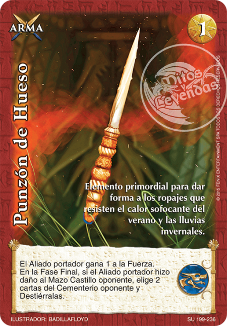(SU-199-236) Punzón de Hueso – Vasallo - Devastation Store | Devastation Store