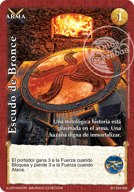 (SU-203-236) Escudo de Bronce – Vasallo - Devastation Store | Devastation Store