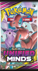 POKÉMON TCG Unified Minds Booster - Devastation Store | Devastation Store
