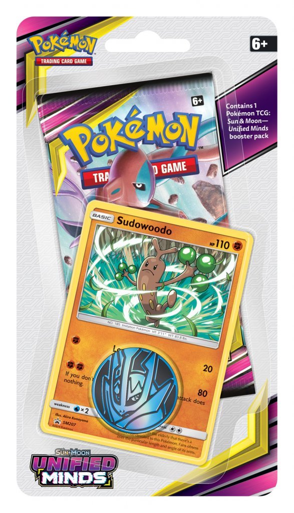 POKÉMON TCG Unified Minds Checklane Blister Sudowoodo - Devastation Store | Devastation Store