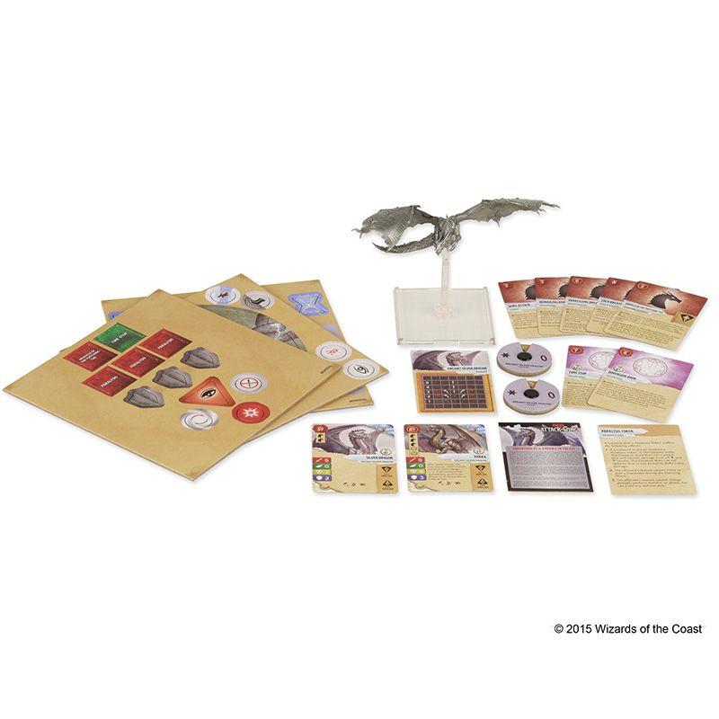 Dungeons & Dragons - Attack Wing Wave 3 Silver Dragon Expansion Pack - Devastation Store | Devastation Store