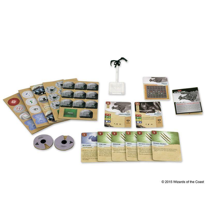 Dungeons & Dragons - Attack Wing Wave 4 Gargoyle Expansion Pack - Devastation Store | Devastation Store