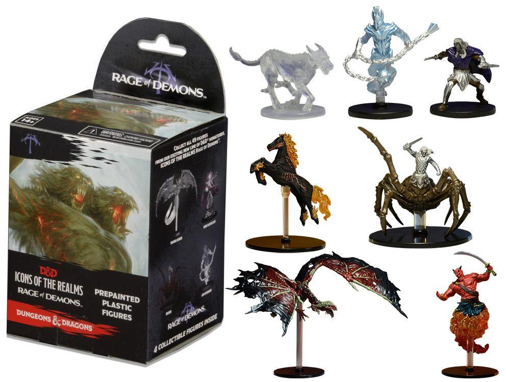 Dungeons & Dragons - Icons of the Realms Set 3 Rage of Demons Booster Brick - Devastation Store | Devastation Store