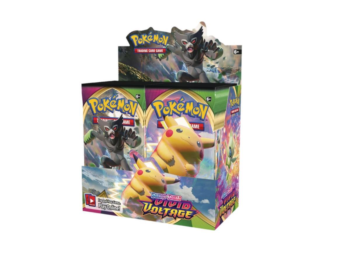 6 POKÉMON TCG Vivid Voltage Booster Box - Devastation Store | Devastation Store