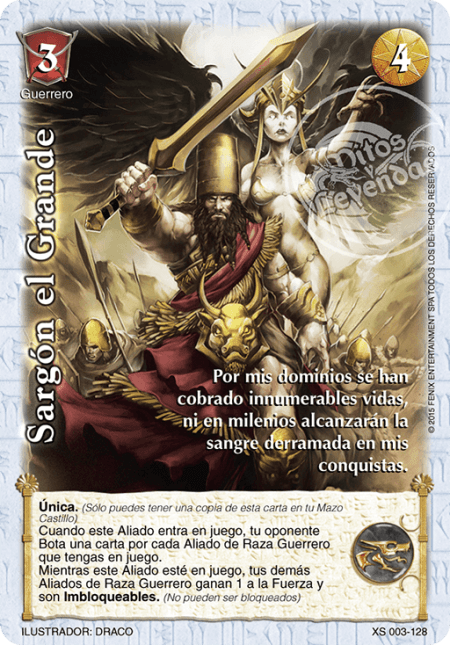 (XS-003-128) Sargón el Grande – Ultra Real - Devastation Store | Devastation Store