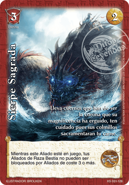 (XS-031-128) Sierpe Sagrada – Real - Devastation Store | Devastation Store