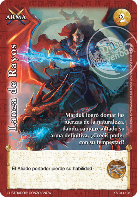 (XS-041-128) Lanza de Rayos – Real - Devastation Store | Devastation Store