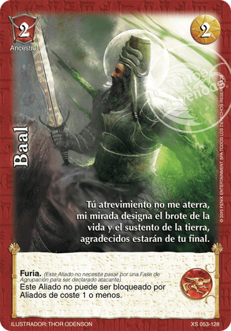 (XS-053-128) Baal – Cortesano - Devastation Store | Devastation Store