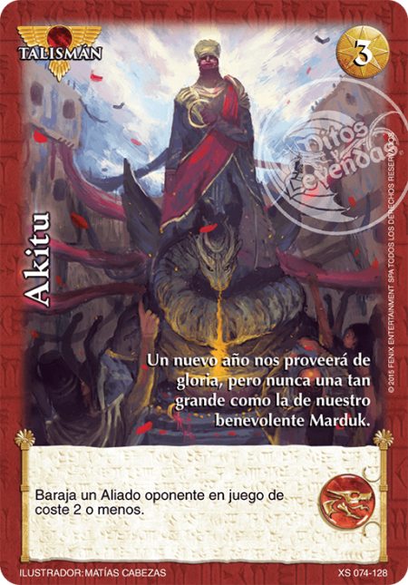 (XS-074-128) Akitu – Cortesano - Devastation Store | Devastation Store