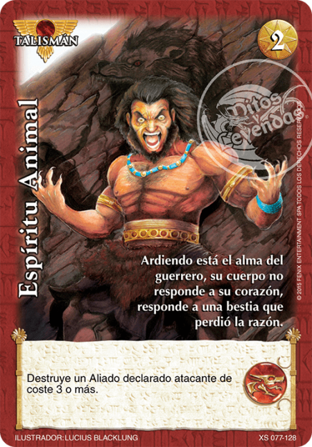 (XS-077-128) Espíritu Animal – Cortesano - Devastation Store | Devastation Store