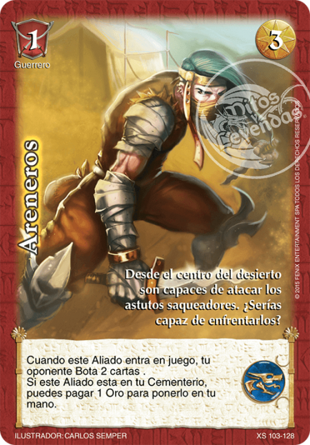 (XS-103-128) Areneros – Vasallo - Devastation Store | Devastation Store