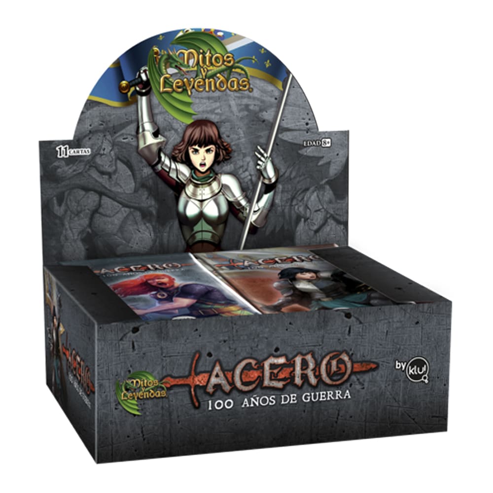 Display Acero Cien Años de Guerra Mitos y Leyendas | Devastation Store