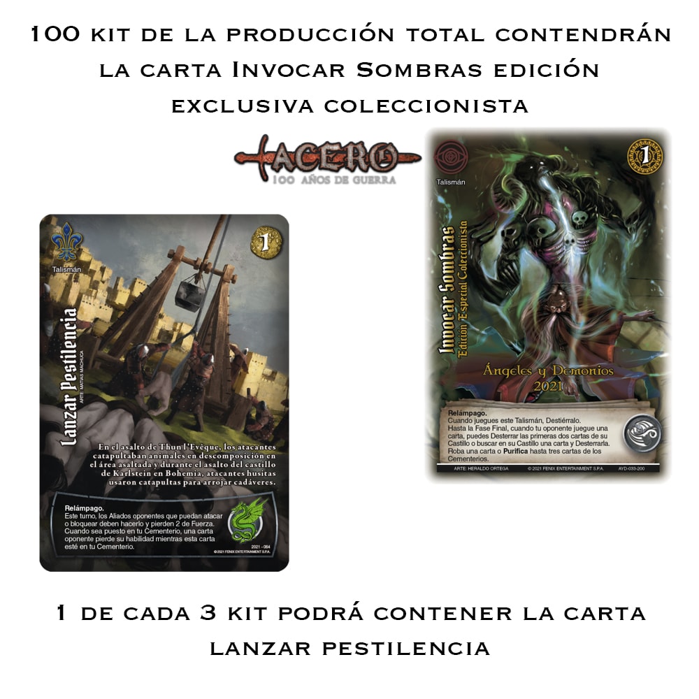 Kit de Lanzamiento Acero Cien Años de Guerra | Devastation Store