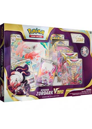 POKEMON TCG Hisuian Zoroark VSTAR Premium Collection | Devastation Store