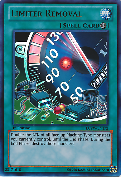 Limiter Removal [LCYW-EN172] Ultra Rare | Devastation Store