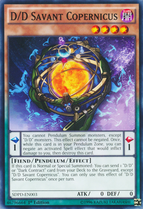 D/D Savant Copernicus [SDPD-EN003] Common | Devastation Store