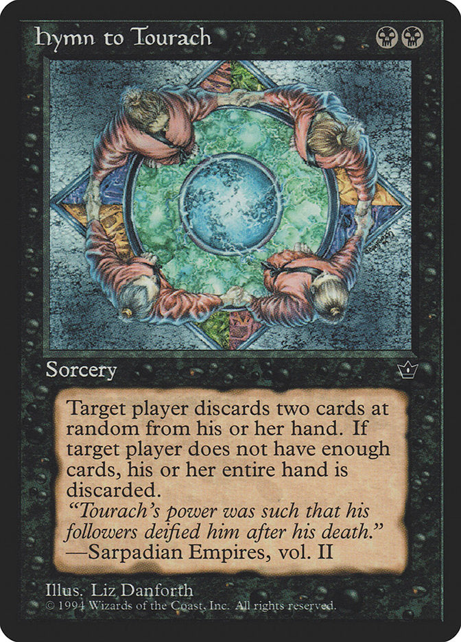 Hymn to Tourach (Liz Danforth) [Fallen Empires] - Devastation Store | Devastation Store