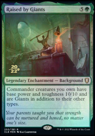 Raised by Giants [Commander Legends: Battle for Baldur's Gate Prerelease Promos] | Devastation Store