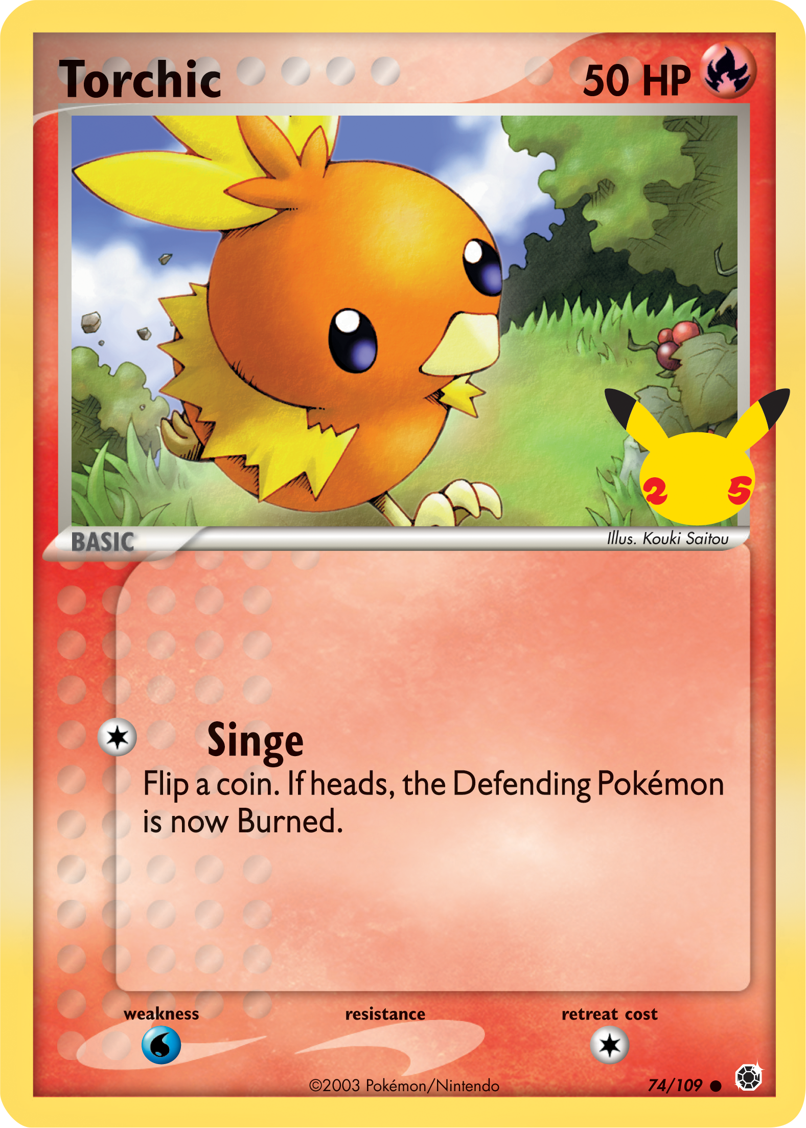 Torchic (74/109) [First Partner Pack] | Devastation Store