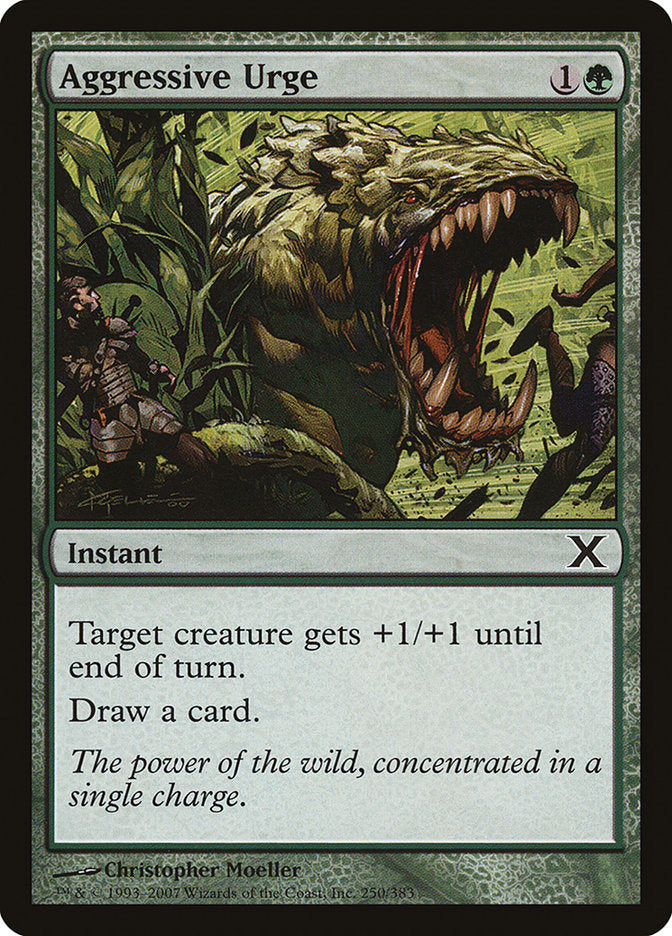 Aggressive Urge [Tenth Edition] | Devastation Store