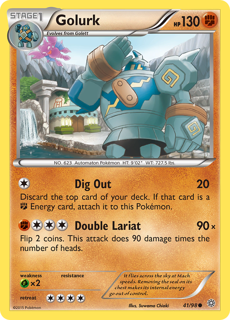 Golurk (41/98) [XY: Ancient Origins] | Devastation Store