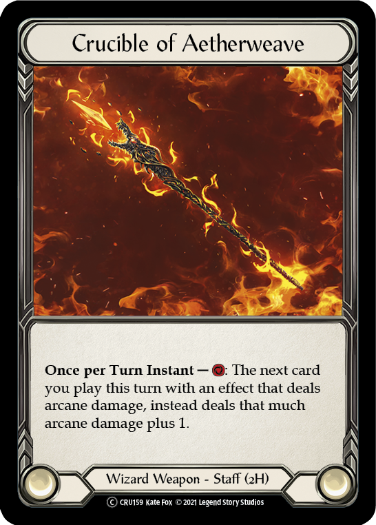 Crucible of Aetherweave (Rainbow Foil) [CRU159-RF] Unlimited Rainbow Foil | Devastation Store