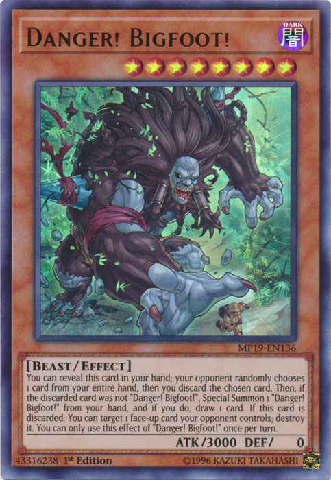 Danger! Bigfoot! [MP19-EN136] Ultra Rare | Devastation Store