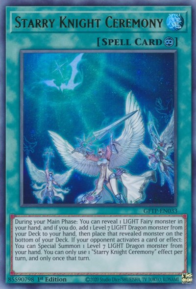 Starry Knight Ceremony [GFTP-EN033] Ultra Rare | Devastation Store