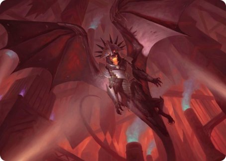 Ziatora, the Incinerator Art Card [Streets of New Capenna Art Series] | Devastation Store