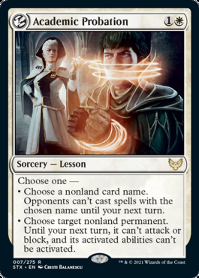 Academic Probation [Strixhaven: School of Mages] | Devastation Store