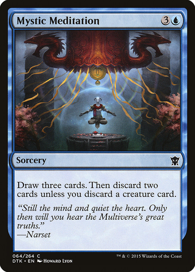 Mystic Meditation [Dragons of Tarkir] | Devastation Store