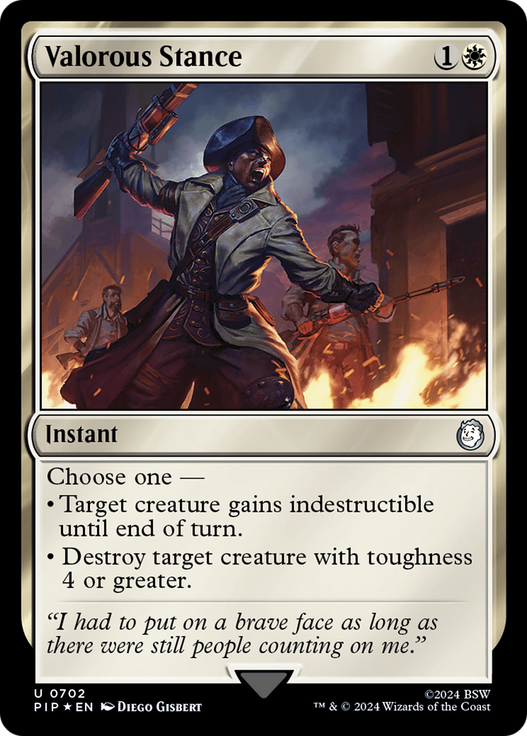 Valorous Stance (Surge Foil) [Fallout] | Devastation Store
