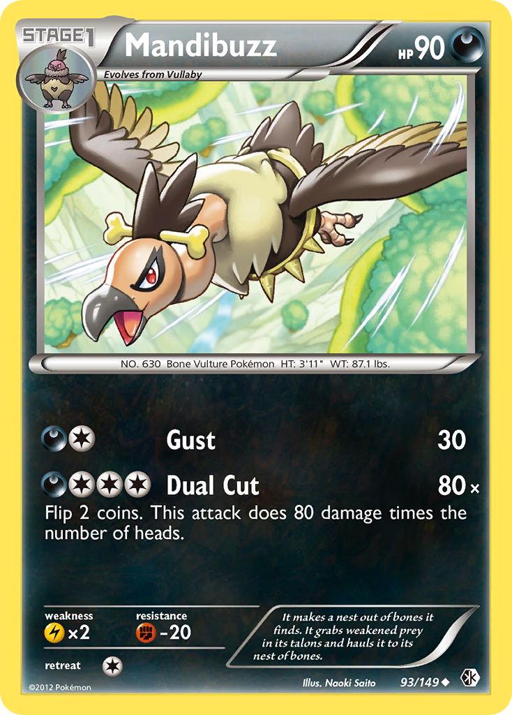 Mandibuzz (93/149) [Black & White: Boundaries Crossed] | Devastation Store