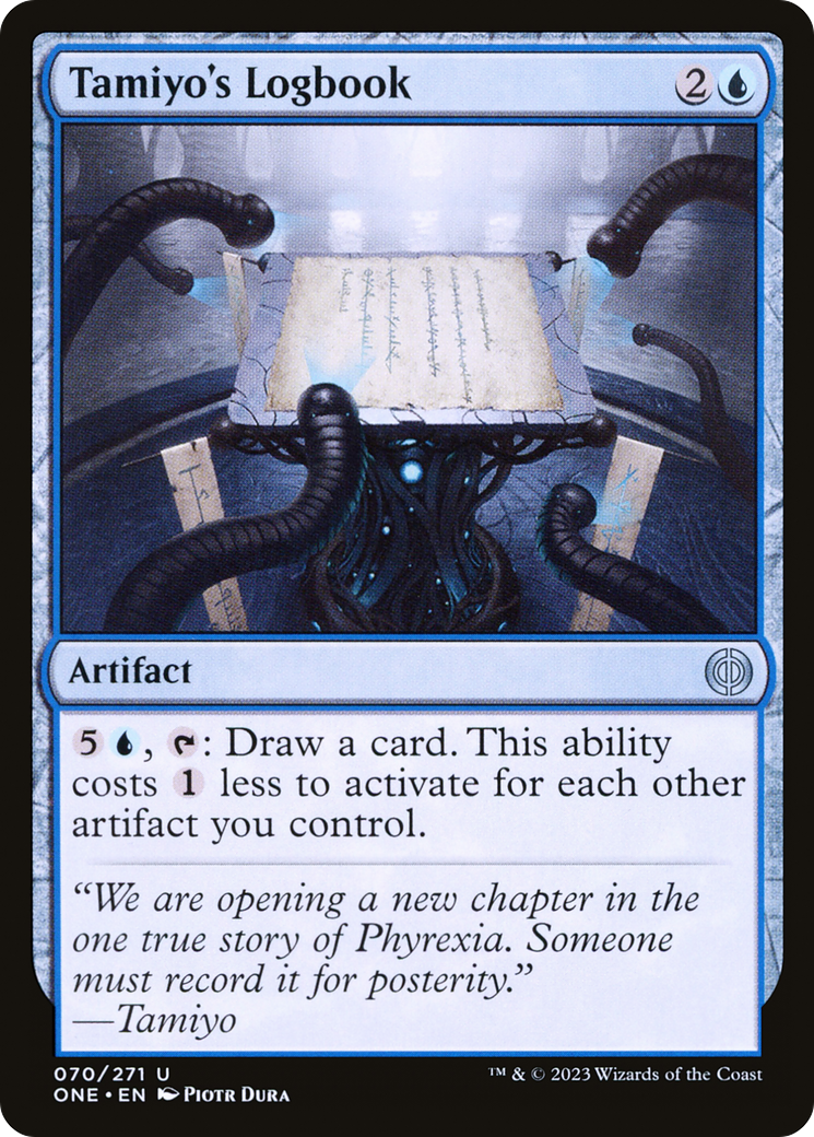 Tamiyo's Logbook [Phyrexia: All Will Be One] | Devastation Store
