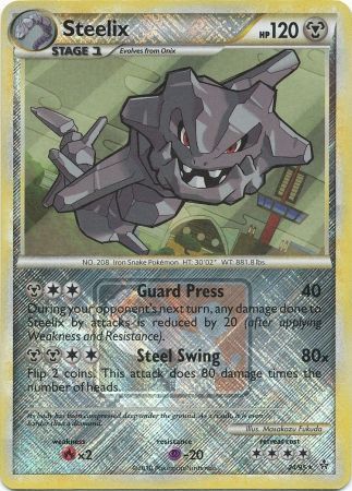Steelix (24/95) (League Promo) [HeartGold & SoulSilver: Unleashed] | Devastation Store