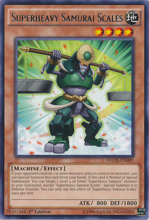 Superheavy Samurai Scales [NECH-EN009] Rare | Devastation Store