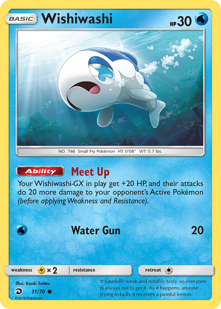 Wishiwashi (31/70) [Sun & Moon: Dragon Majesty] | Devastation Store