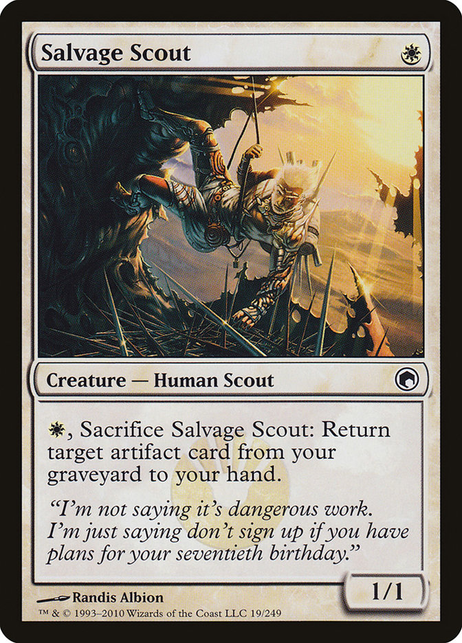 Salvage Scout [Scars of Mirrodin] - Devastation Store | Devastation Store