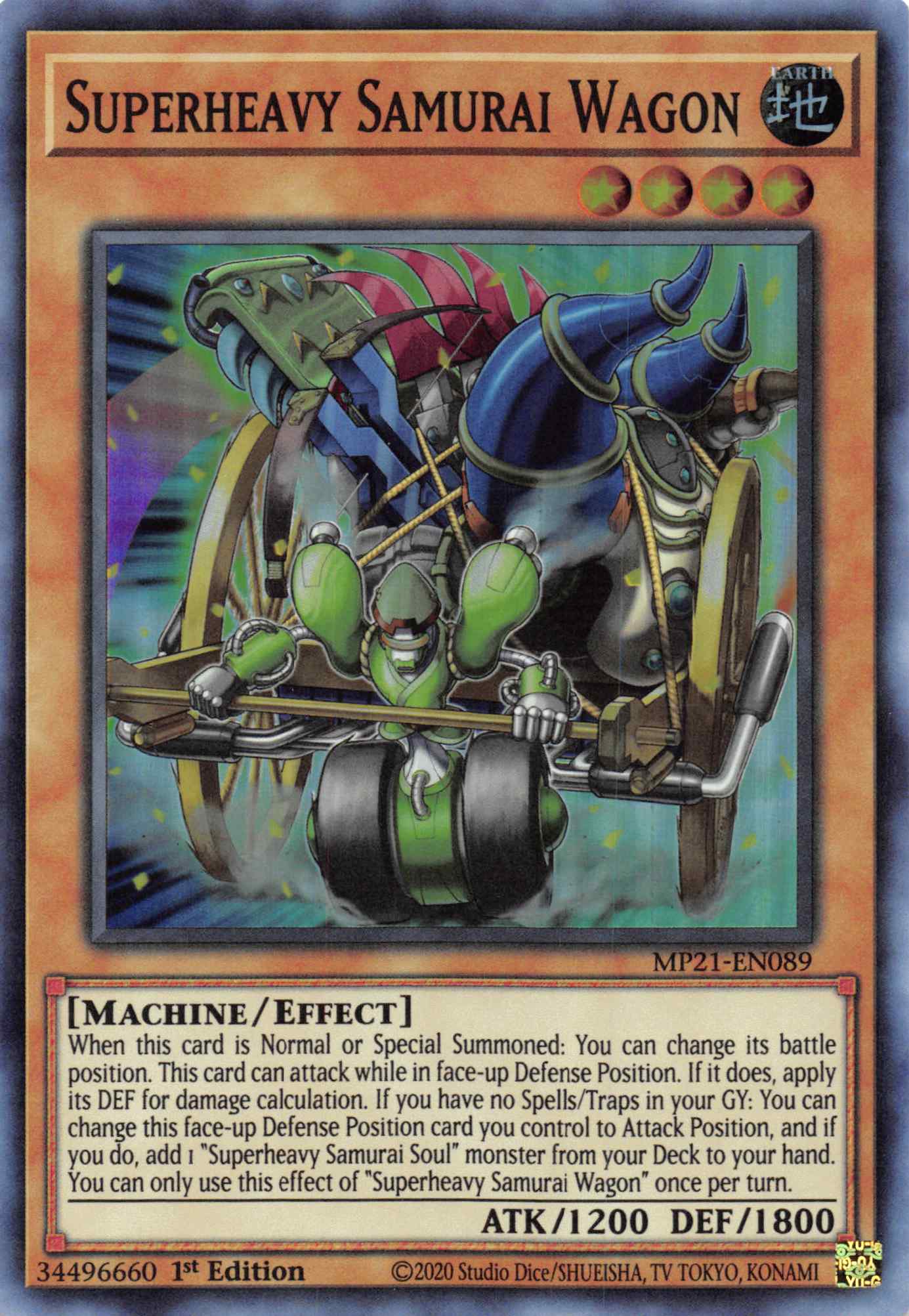 Superheavy Samurai Wagon [MP21-EN089] Super Rare | Devastation Store