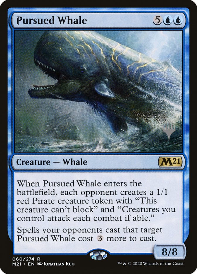 Pursued Whale (Promo Pack) [Core Set 2021 Promos] | Devastation Store